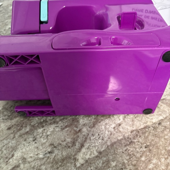 Janome New Home Purple Thunder Model 525B Mini Sewing Machine Works! W/ Extras - Picture 12 of 15